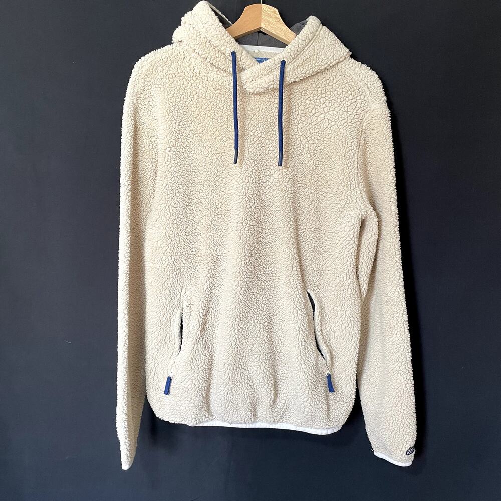 Chubbies fleece hoodie sweater women's size M zippered pockets casual warm flaw